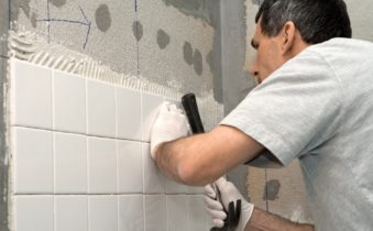 Подготовка стен для укладки плитки