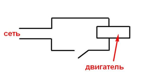Схема подключения цепи
